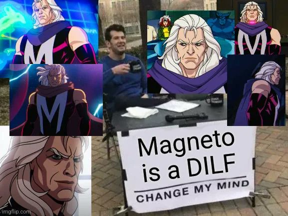 Magneto is soooo a dilf