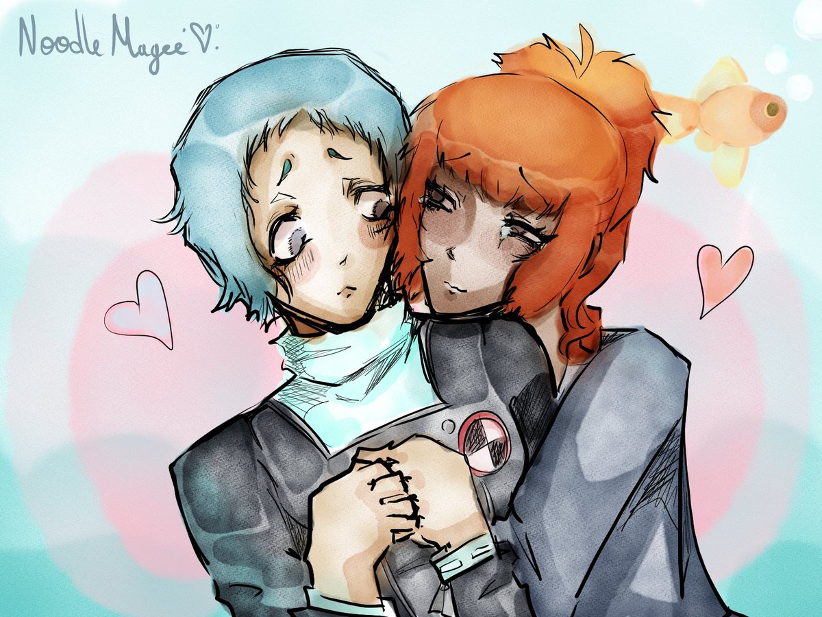 🫧  💙   #fuukayamagishi 🐟   🍤    #natsukimoriyama 🎏   🧡   🫧

#persona3 #Persona3Reload