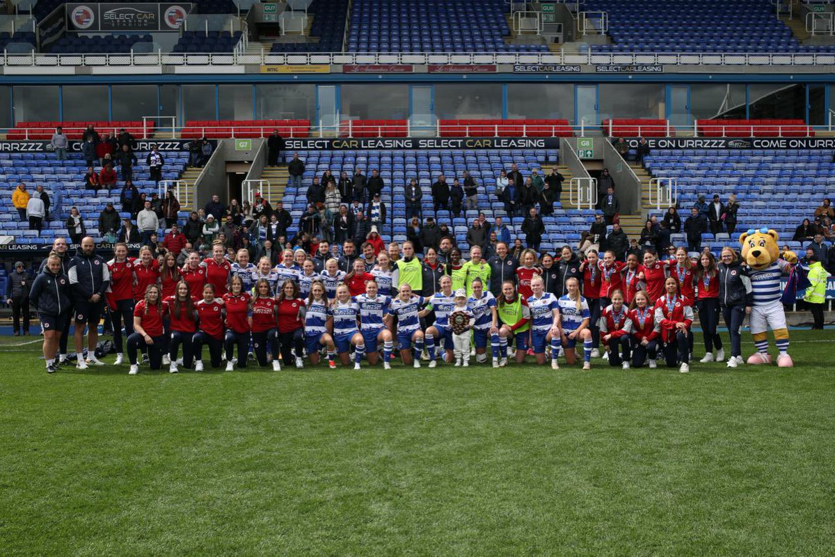 One Team 🫶

A day of celebration…
1st Team - League survival 
U21s - Domestic double 
U14s - Cup winners 

The future’s bright 🌟