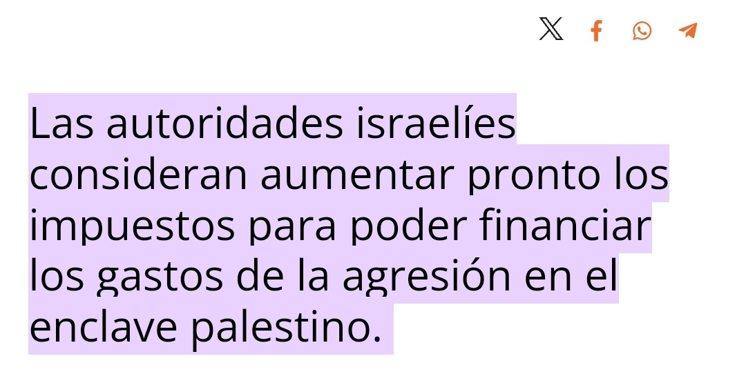 El DÉFICIT PÚBLICO (+88% de aumento de gasto ) generado por el ingente coste bélico beneficia a la armamentista local e internacional pero deja una enorme huella de deuda al ciudadano. Y ojo, que el gobierno ha anunciado su intención de SUBIR IMPUESTOS para pagar su barbarie.⬇️