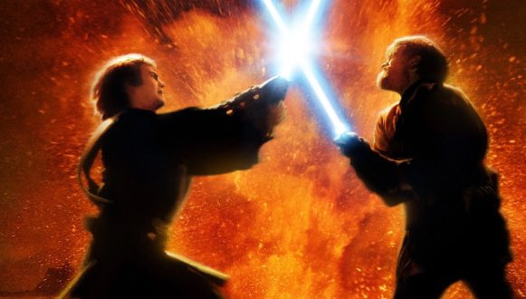 ThePhantomastic's tweet image. En su día hice un hilo hablando de los duelos actorales. El de hoy también versa sobre batallas, pero me voy a centrar en las seis primeras películas de La guerra de las galaxias. Que la fuerza os acompañe siempre. 🧵🧵