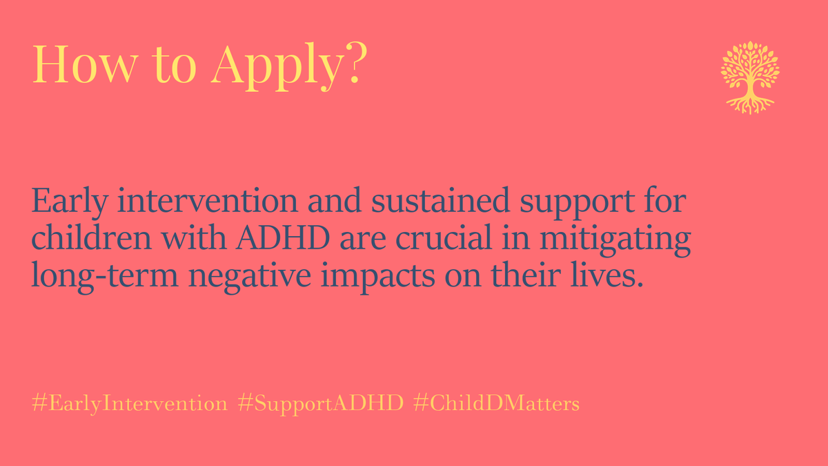 Early intervention and sustained support for children with ADHD are crucial in mitigating long-term negative impacts on their lives. #EarlyIntervention #SupportADHD #ChildDMatters 2/5