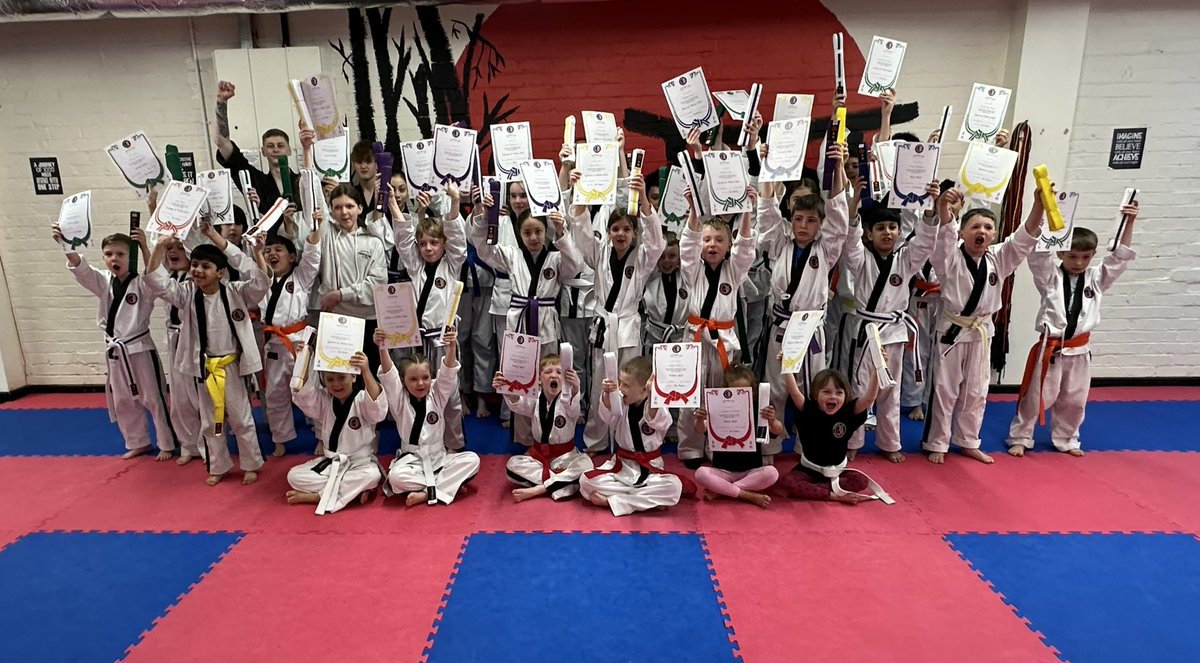NipponUK's tweet photo. Our Preston Dojo Children’s Ju Jitsu Gradings were Awesome today!

🏆 Well done to Charlie who was chosen to receive our Special Award for effort, determination and the spirit of Martial Arts 🏆

🥋We are also pleased to welcome Luke &amp; Mark to our Black Belt Academy! 🥋 https://t.co/PsWX1Gvsqv