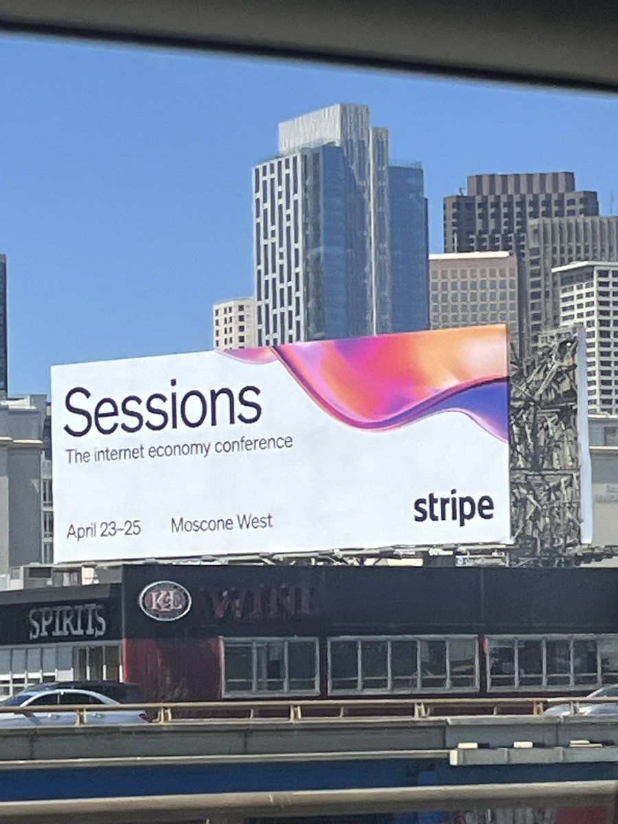 So excited for #Stripesessions in San Francisco.