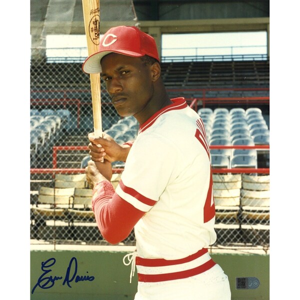 Eric Davis, circa 1985 @Reds