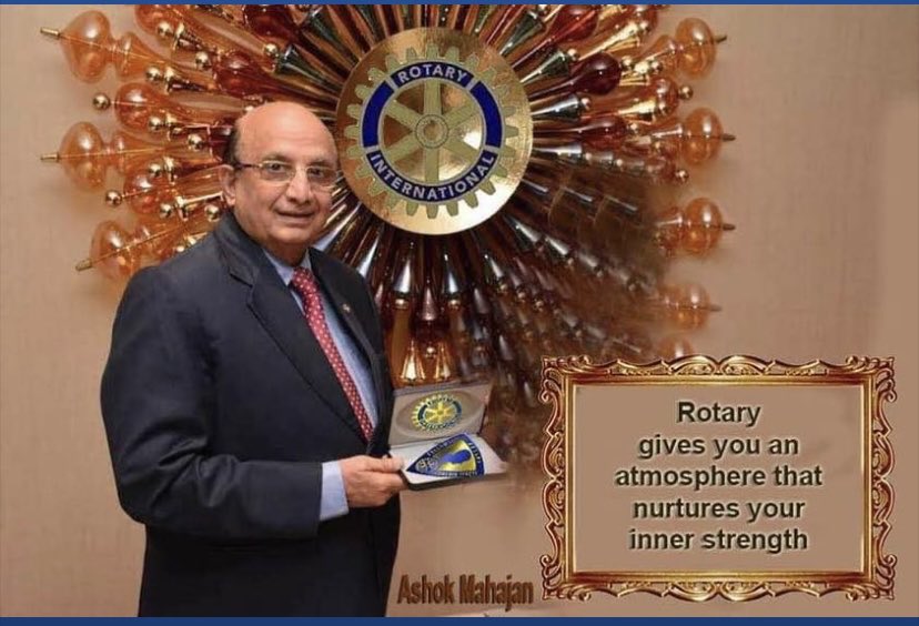 Being a Rotarian for over 50 years I have learned that no matter how big you think you are, no matter how rich you are,no matter how intelligent you are.there is always someone bigger, richer & more intelligent.Therefore I always try to be humble & respectful as it costs nothing.