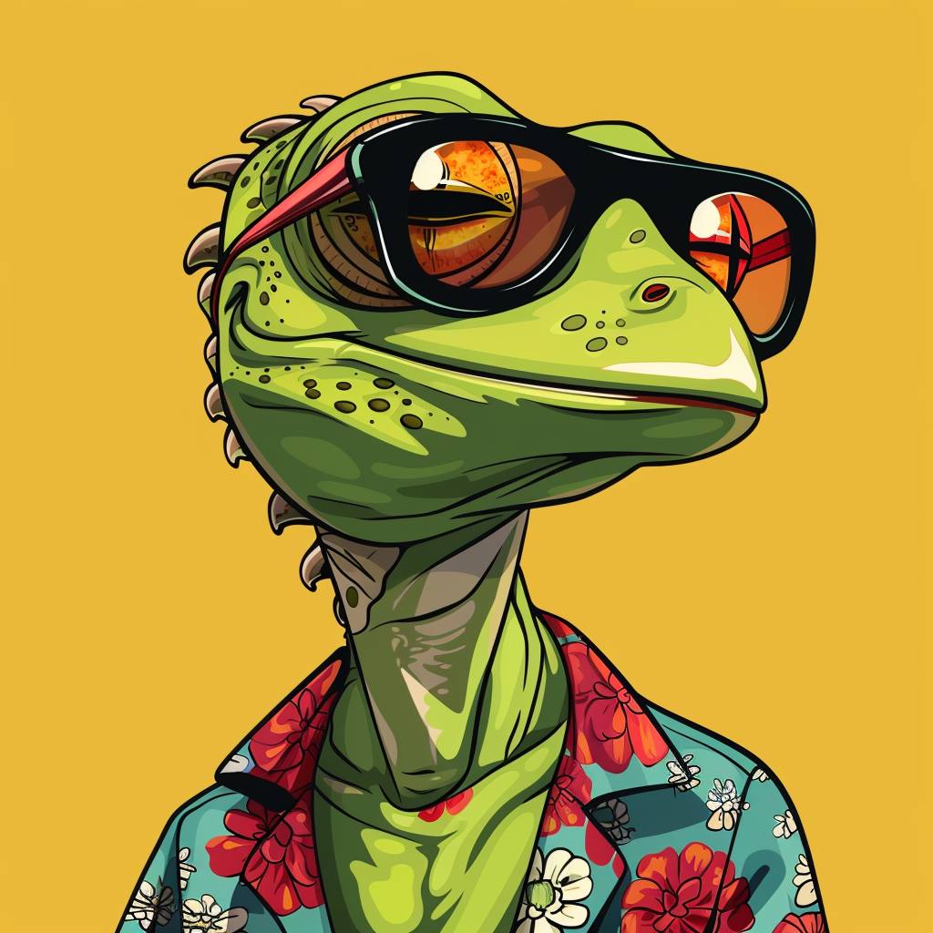 Unmlizards's tweet image. Sey Hello to Larry 
#UnmuskedLizards