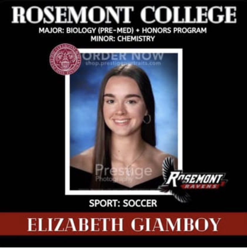 🚨#CommitmentAlert🚨

Congrats to 2024 #NSRsoccer Elizabeth Giamboy for Committing to Rosemont College !👍⚽️

🖥: evo.nsr-inc.com/Elizabeth.Giam…

👤: Jaime Lyn Mudge
#NSRcommit
#ElizabethGiamboyNSR

#NSRcommit #collegerecruiting #success 
#motivation #collegeathlete #nsrnow #committed