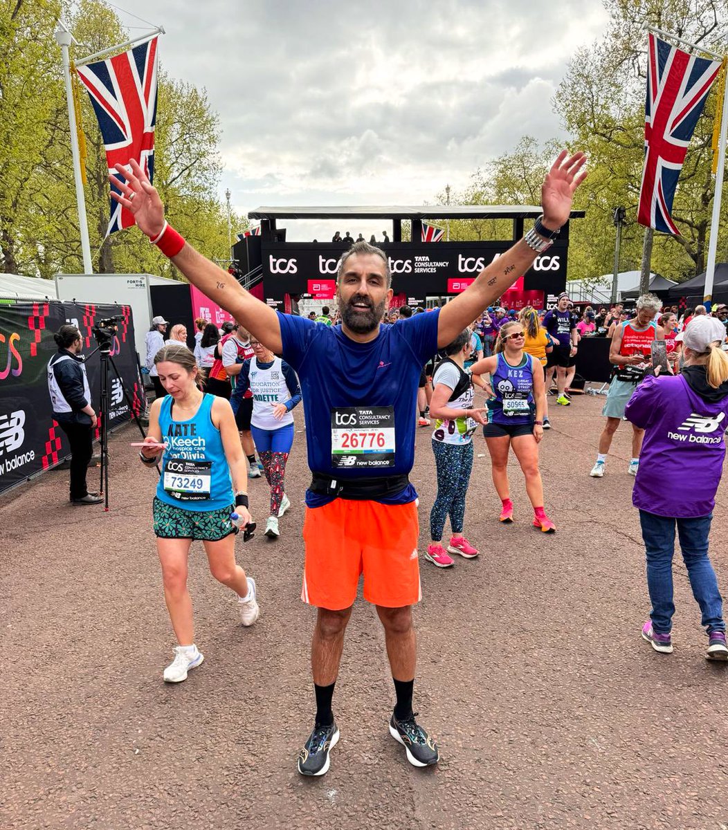 Huge congratulations to our very own Deputy Leader @KamRai7 for taking part in the @LondonMarathon today, running to raise funds for @alzheimerssoc Donations 👉2024tcslondonmarathon.enthuse.com/pf/kam-rai #londonmarathon2024 #LondonMarathon