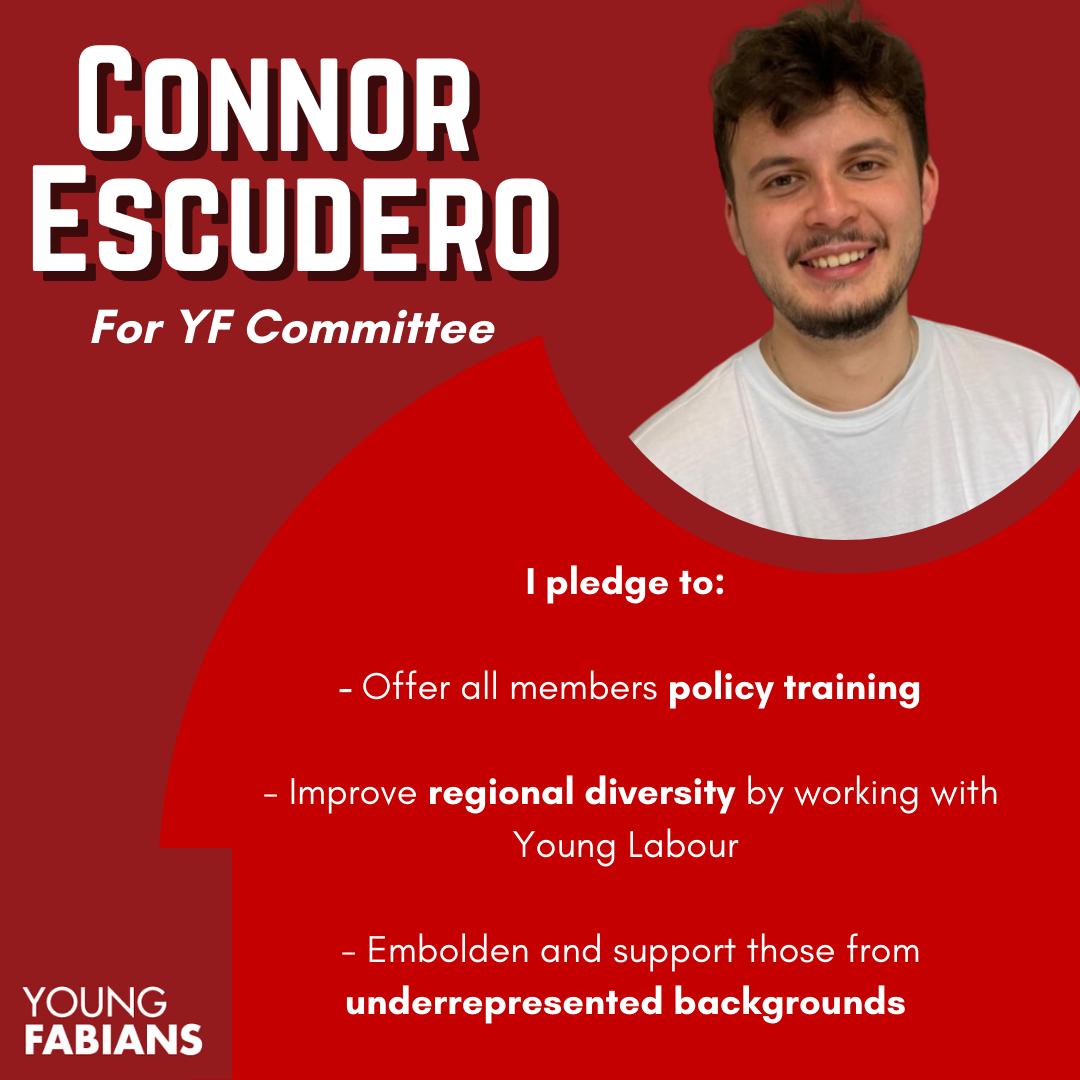 I’m excited to share that I’m running for the Young Fabians Executive Committee. As someone from a working-class background, I understand how intimidating politics and policy can be. The Young Fabians helped me overcome that and now I’m running to empower others to do the same.