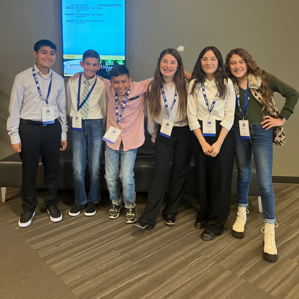Thank you Tigers for your great performance at History Day California this weekend. You represented LAES and LA County well. Way to go Tigers on your amazing Podcasts.
