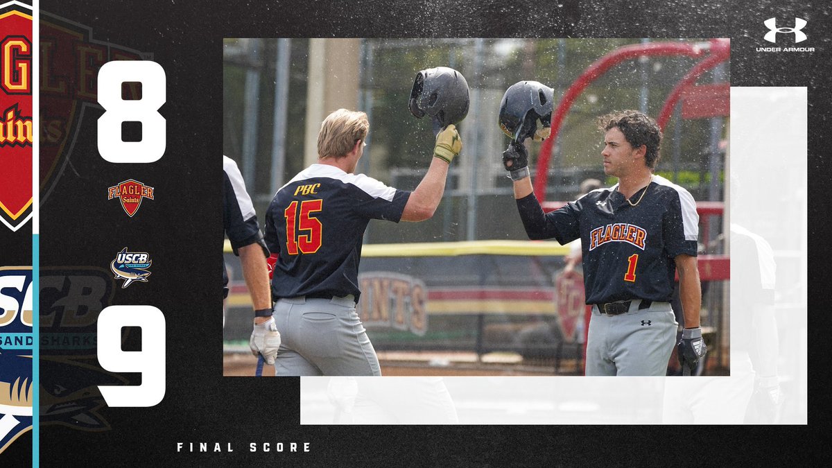 The final score from today’s game‼️ The Saints face Palm Beach Atlantic on Tuesday at 6 p.m.🔜 #GoSaints x @FlaglerSports