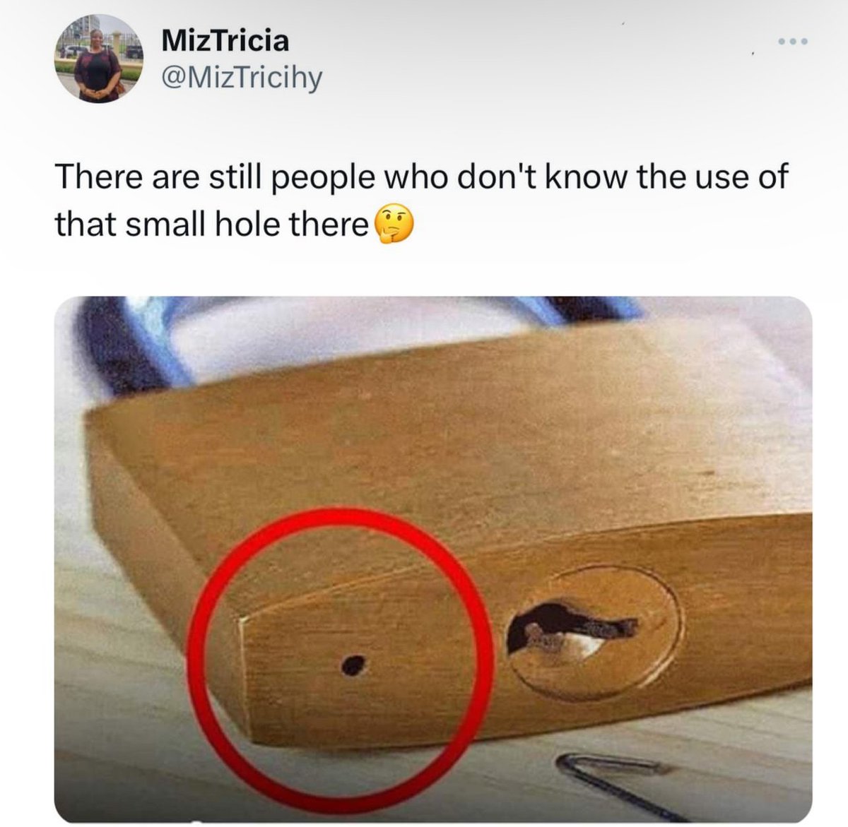 yabaleftonline's tweet image. Who know the usefulness of this hole?