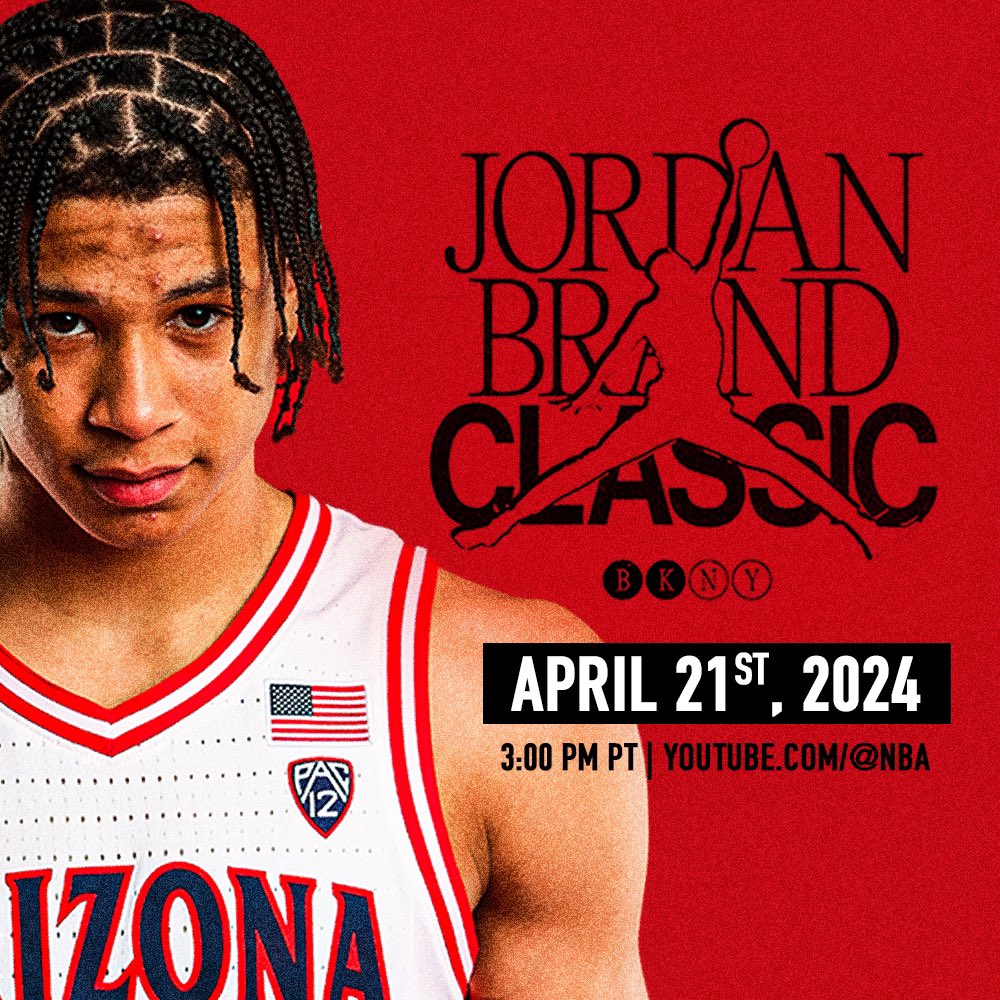 Tune in to the Jordan Brand Classic today and watch our guy @carterdbryant 🐻⬇️ ⏰ 3:00 PM PT 💻 YouTube.com/@NBA