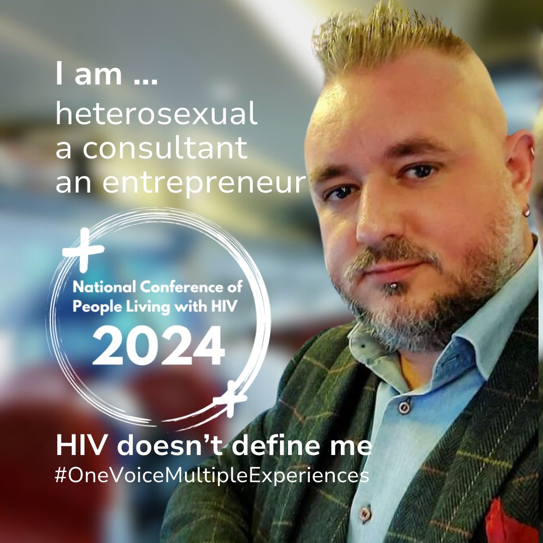 🗣️This year’s #NationalConference will unite people living with HIV to celebrate #OneVoiceMultipleExperiences

🙌Today we honour @McFarlaneBaxter. He is heterosexual, a consultant & an entrepreneur. HIV doesn’t define him, it empowers him.

#HIVAwareness #EndStigma #WeArePositive