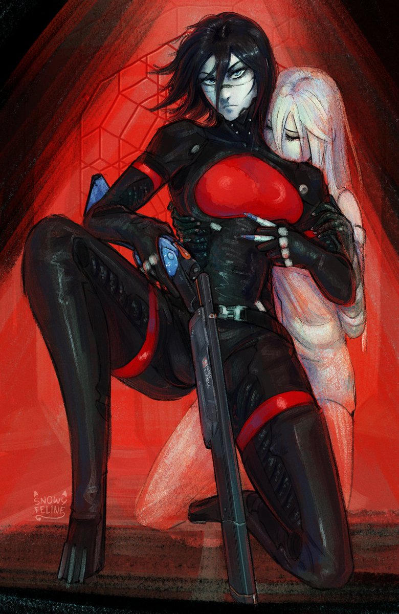 snowy_Feline's tweet photo. Elster from Signalis. https://t.co/e3rkr97beo