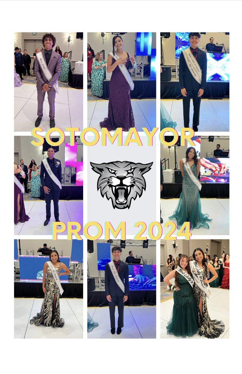 👑 Sotomayor High School just made history with its first-ever prom! Congrats to our Prom King & Queen and all our superlative winners for making it a night to remember! 🎉 #FirstProm #PromRoyalty #MemorableMoments