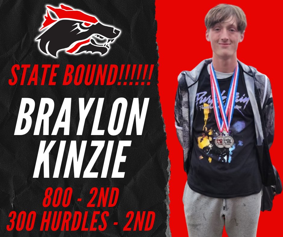 🏆 State Bound! 🌟 Old High's Braylon Kinzie is headed to Austin! 🥈 2nd in the 800m and 2nd in the 300m hurdles qualifies him for the state track meet! Congrats, Braylon, and good luck at state! 🏃‍♂️ #teamWFISD #tellyourWFISDstory #GoYotes @WFHSCoyotes @coachfree30 @chadej75