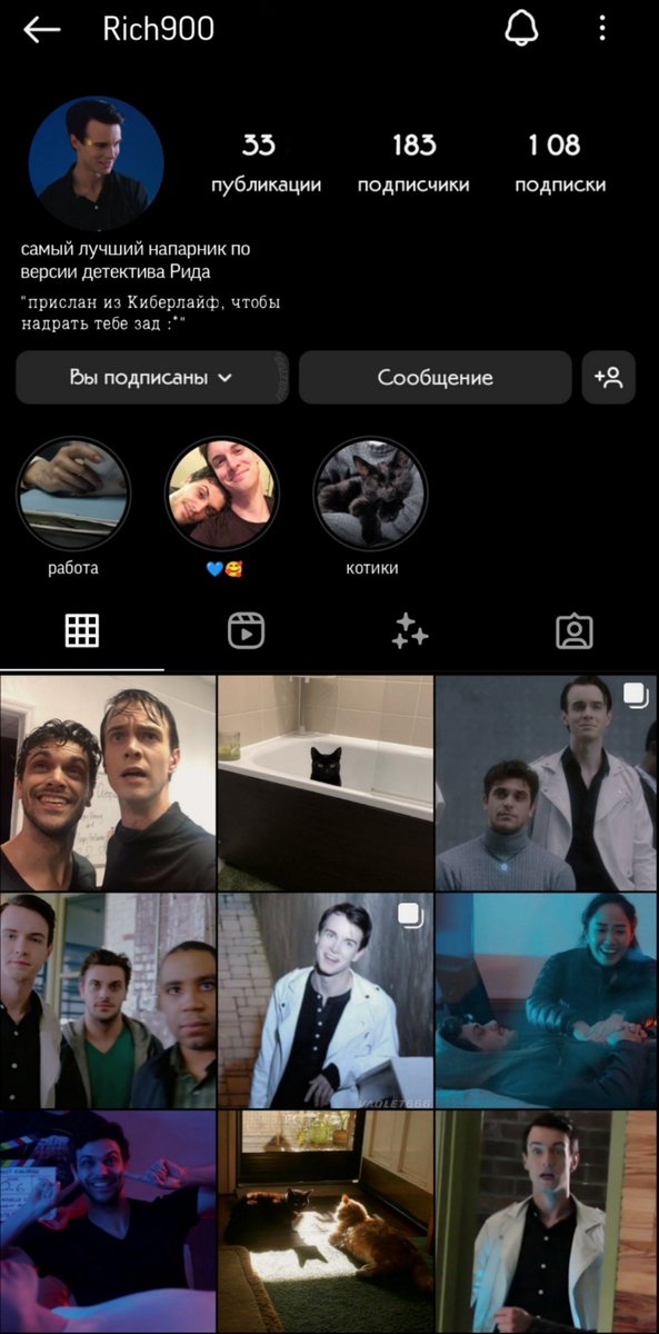 filia_samurai's tweet image. Я просто предположила как могли бы выглядеть странички Ричарда и Гэвина в инсте
#reed900 #detroitbecomehuman #detroitevolution