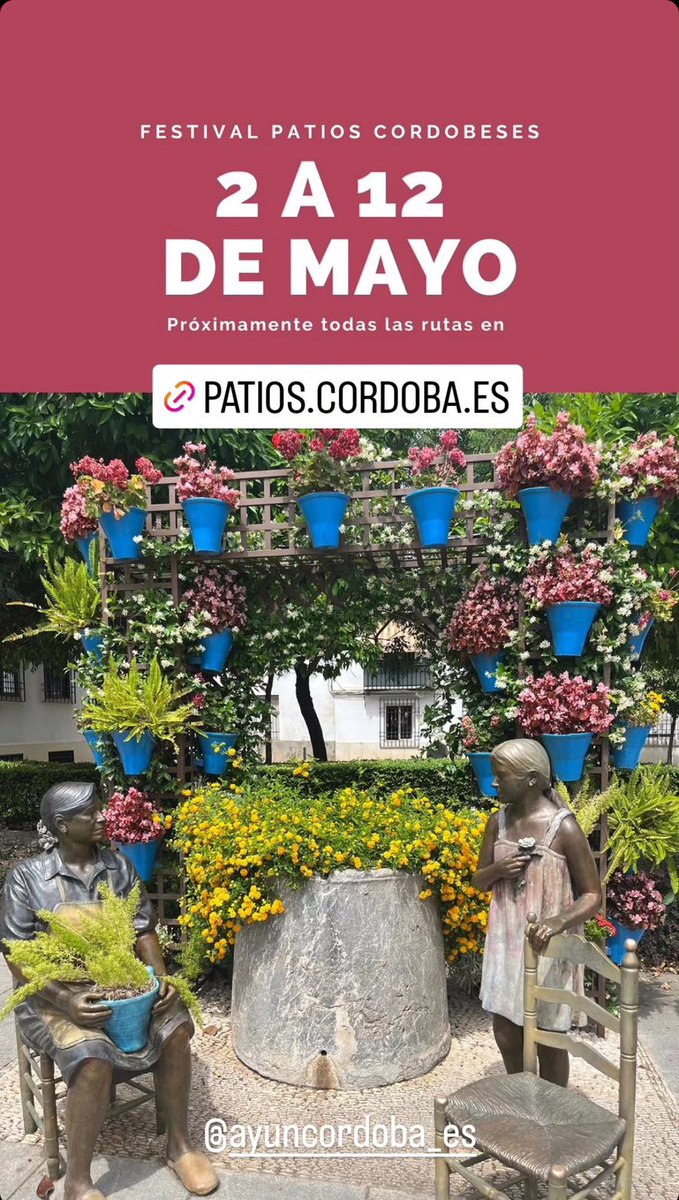 patioexperience's tweet photo. Ya tenemos cartel 🌹 🌷🌸🌺!!!! 🙂
https://t.co/uC1TAxlDvw https://t.co/48LCNnqII8
