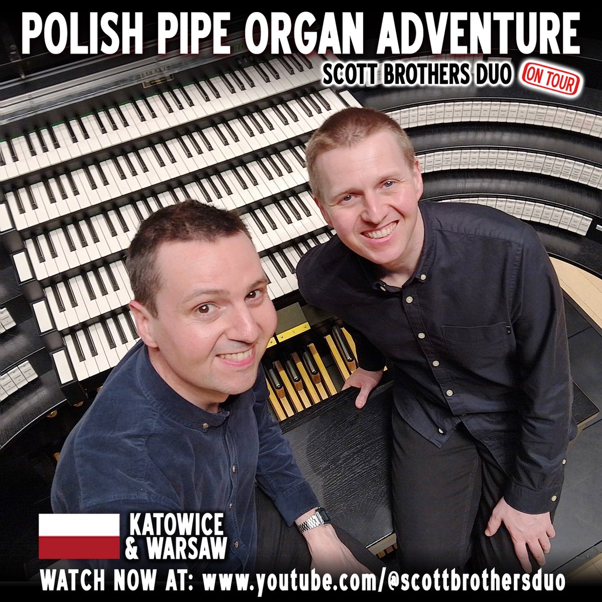 Watch our latest Vlog 'Polish Pipe Organ Adventure'! We travel to Katowice, Poland to the new Skrabl organ at @NOSPR_official - We then travel to Warsaw to the newly rebuilt Zych pipe organ of All Saints Church! Watch here: youtu.be/71UDo5l8QKU