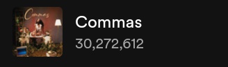 .@ayrastarr 'Commas' has surpassed 30 million streams on Spotify, it's the most streamed afrobeats song released in 2024 on the platform.