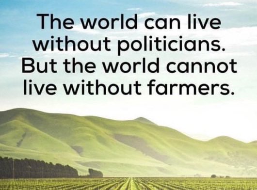 @PeterSweden7 Support the farmers!
#NoFarmersNoFood
#ClimateScam