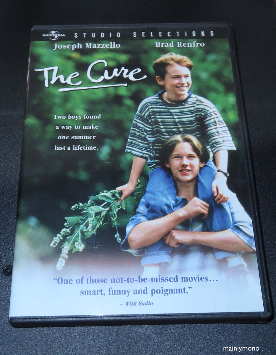 'The Cure' beautiful and very moving story on the subject of contaminated blood. But about friendship too - and loss. (And reminds me of the Tragedy of Brad Renfro) brilliant here alongside equally awesome @MazzelloJoe
