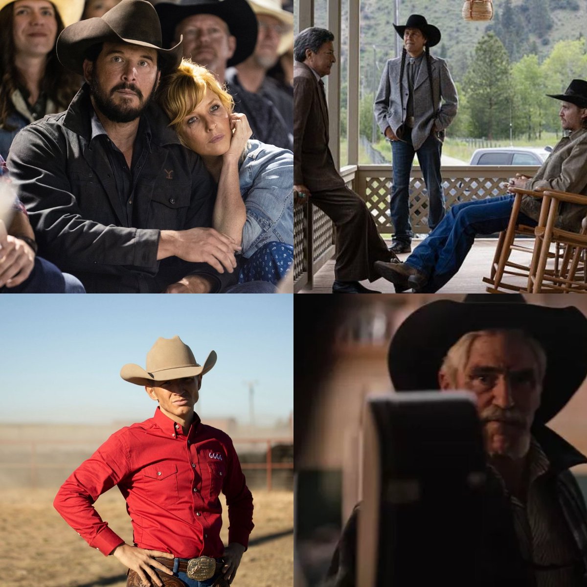 fav #yellowstone moments: 1) anything beth & rip 2) anything rainwater, mo and kayce 3) jimmy's 6666 arc 4) lloyd giving walker a guitar