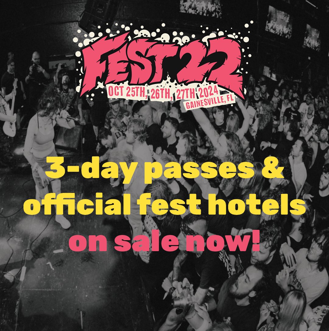 3-day passes & official FEST hotels are on sale NOW! Visit the link in our bio or thefestfl.com Are you FESTing with us this year? 🥳✨ 📸: Hannah Howells