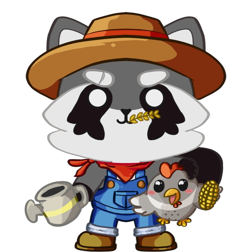 Mapache granjero esta en vivo 
twitch.tv/mapache_guaton_