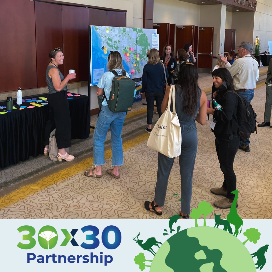 On #EarthDay2024 we're thankful for the many people and organizations of the @30x30CA Partnership for all you do EVERYDAY for conservation! Let's continue to empower each other and make this earth a better place! All are welcome to join the #30x30 movement californianature.ca.gov