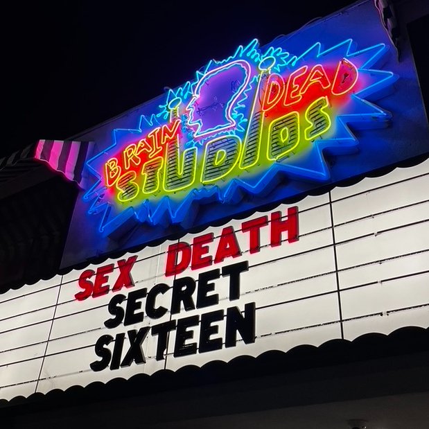 Last maniacs standing at 2:30am this morning! After twelve and a half hours of erotic thrillers all on 16mm!!