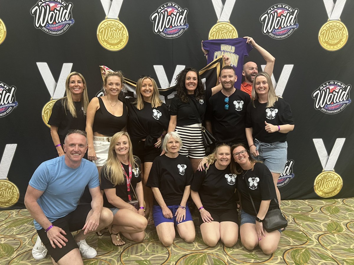 Introducing the new #WorldChampions of Youth Jazz! Incredibly proud of our daughter Amelia and her team mates. They made their dreams a reality! #AllStarWorldChampionships #ProudSponsors