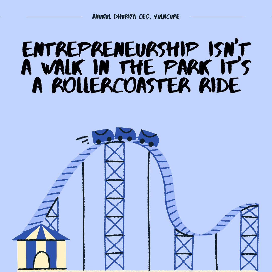 Entrepreneurship isn't a walk in the park is a rollercoaster ride with many highs and lows, not an easy walk in the park. But even with all of its challenges, I wouldn't exchange this way of life for anything. 

#Entrepreneurship #BusinessJourney #GrowthMindset  #vulncure #CEO