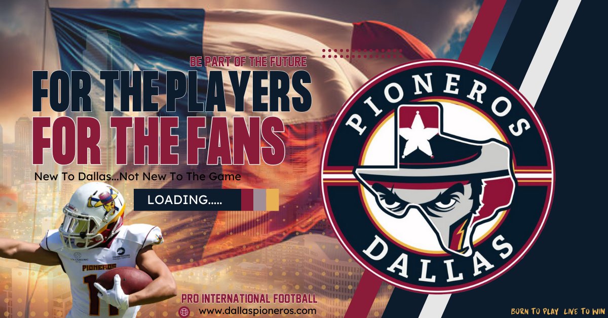 Texas #BuiltDifferent 
Pro International Football is coming to the Dallas area
#fortheplayers
#forthefans