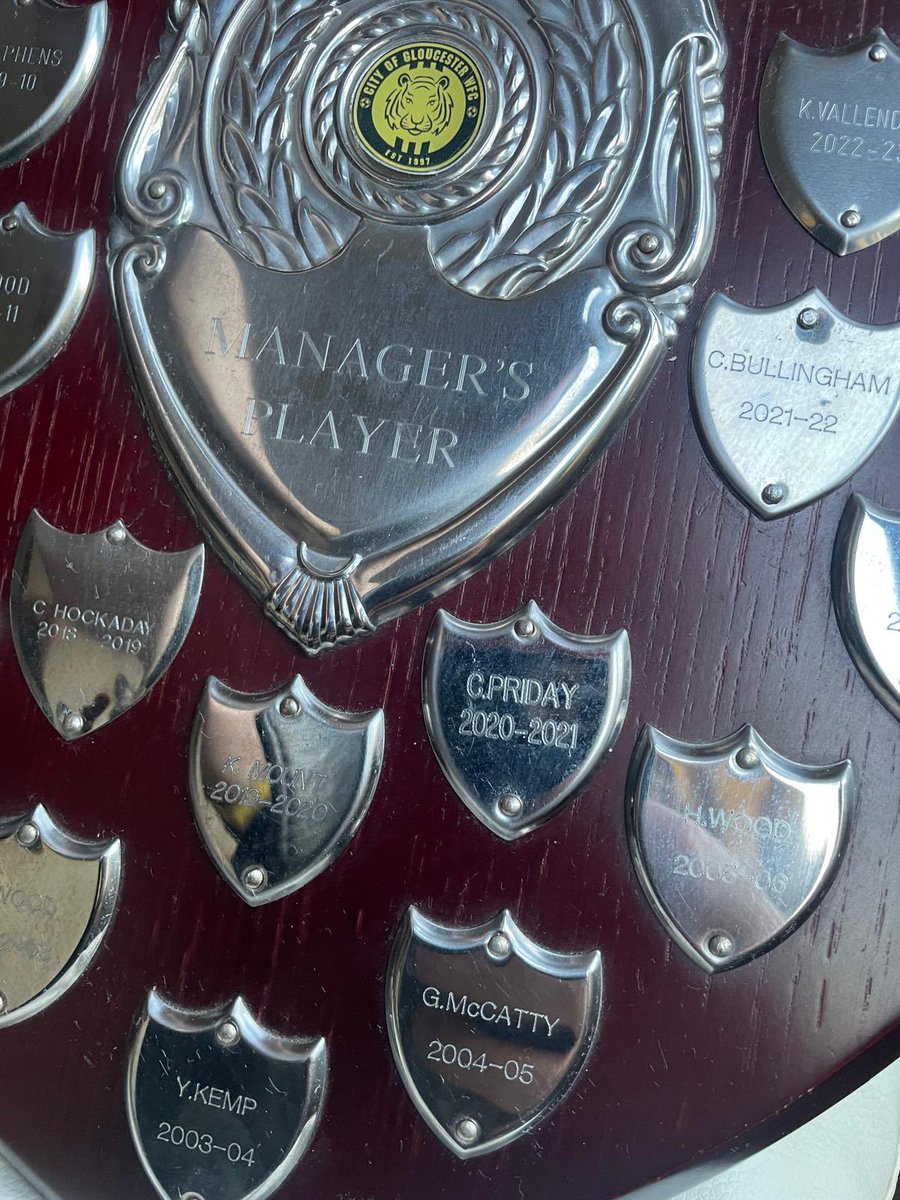 CityofGlosWFC's tweet image. @gracemccatty 
@kempykempsta1