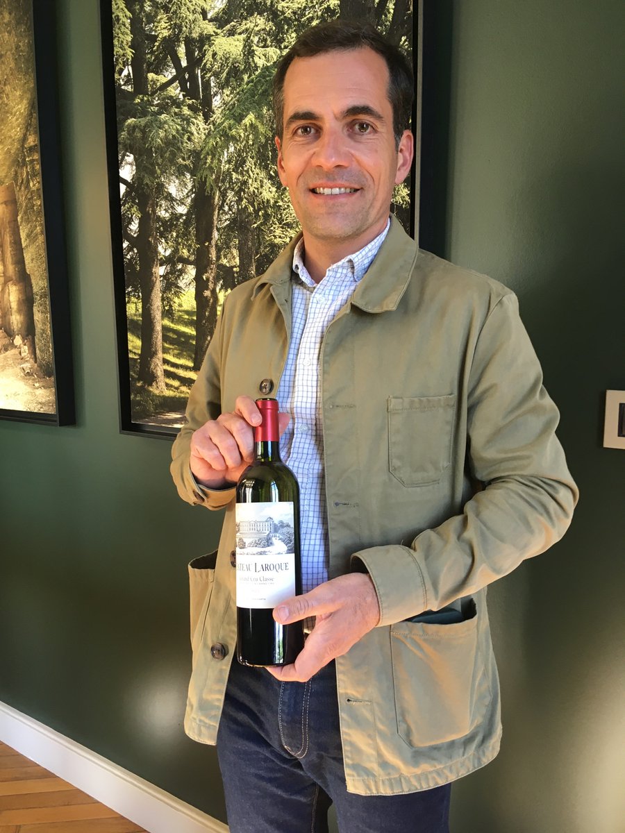 Jeremyonwine's tweet photo. Super finesse here at #ChateauLaroque in ‘23 - balance and harmony. Another strong performance under the management of talented winemaker #DavidSuire &amp; likely to be one of the bargains of the vintage  #wine #vin  #Bordeaux #StEmilion https://t.co/iE1nHxKiX2