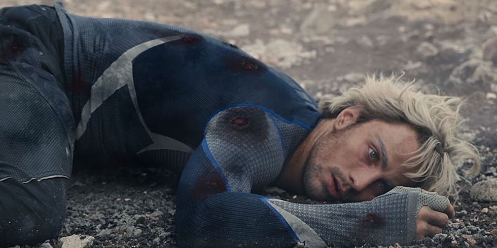 3. #AaronTaylorJohnson as #Quicksilver in #Avengers: #AgeofUltron.