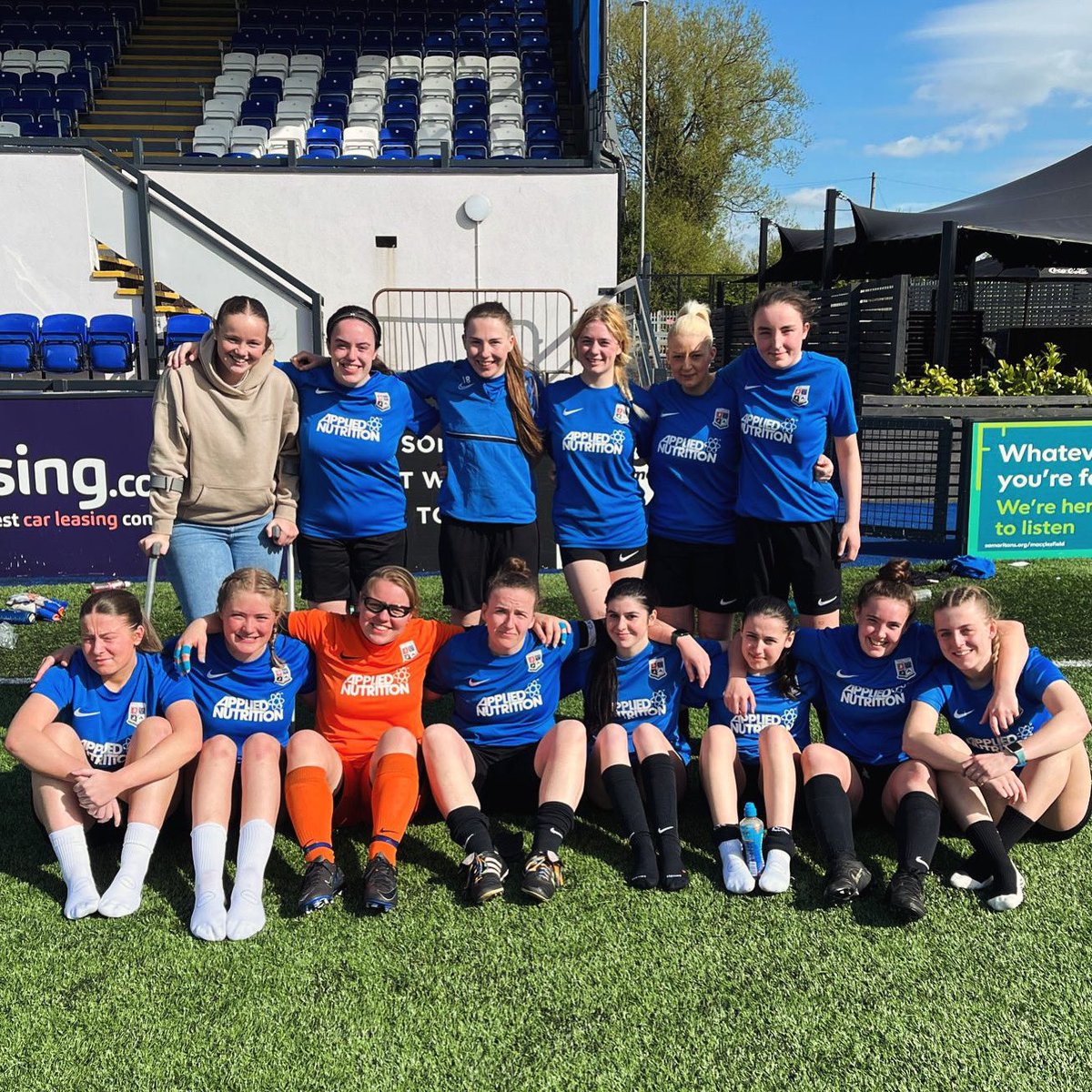 “The Girls are Heros today all of them, to go to Macc with a depleted squad of 13 players due to injury & unavailability and a few with niggles and put that shift in is absolutely unbelievable, the girls have some serious heart and course for each other”

#TogetherUnited ⚽️🔵⚪️💙