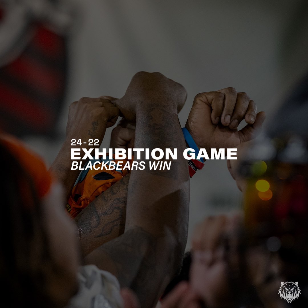 Expect nothing less 🐻‼️🔥

Thank you to everyone that came out and supported us last night in our first exhibition game against the Washington Wolfpack. We are so excited to enter our opening season this Saturday and bring the best arena football to Salem possible. 

#afl2024