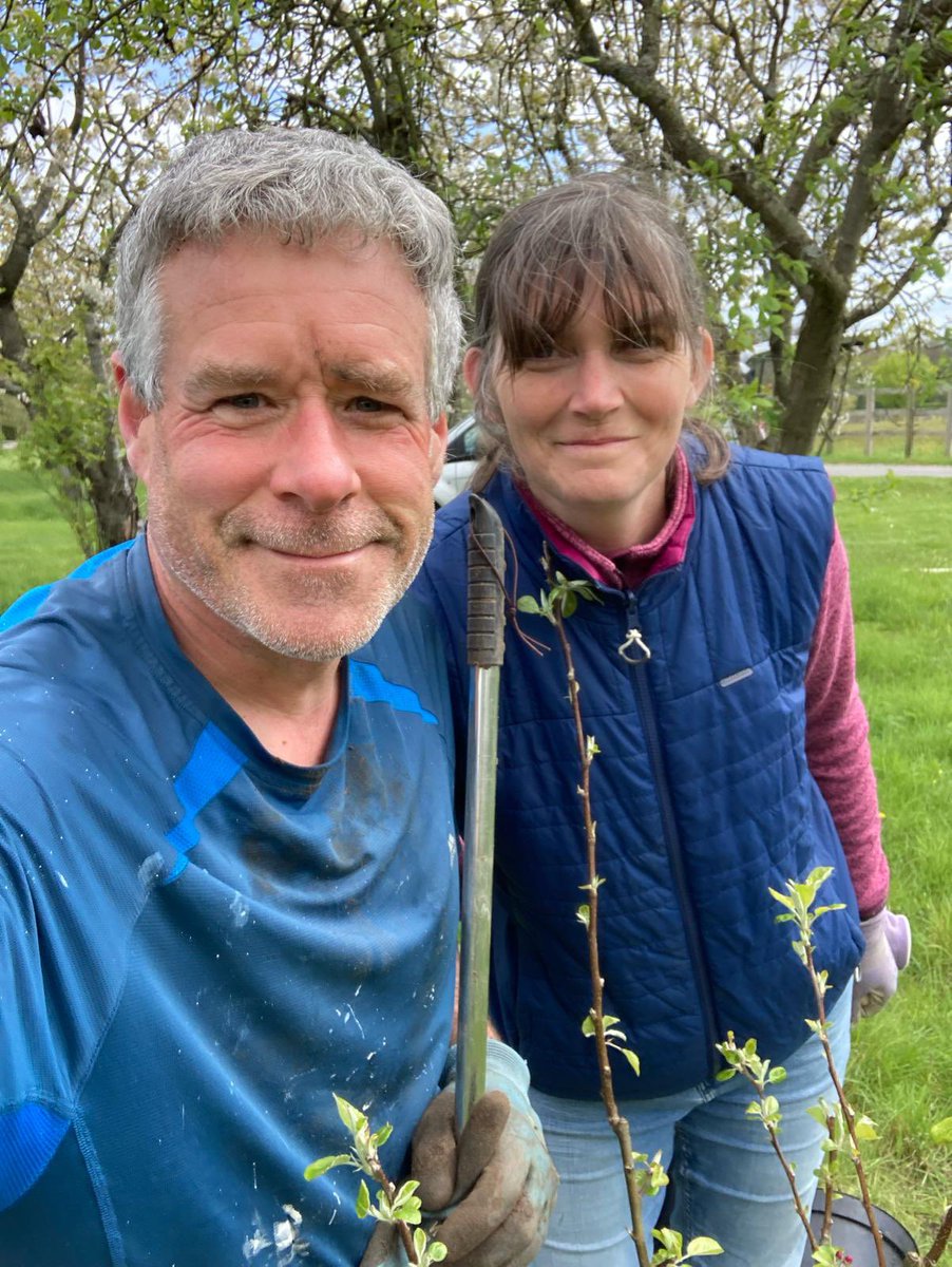 SevenTreesCider's tweet photo. Planting bittersweet cider apples in Berkshire today. #dabinett #chiseljersey #somersetredstreak #marlpitslatebittersweet
An astonishing amount of blossom across the orchard - π€ for the honey bees π π π
#berkshirecider #rdguk #craftcider #springtime #honeybees https://t.co/DEVOBZZ1Va