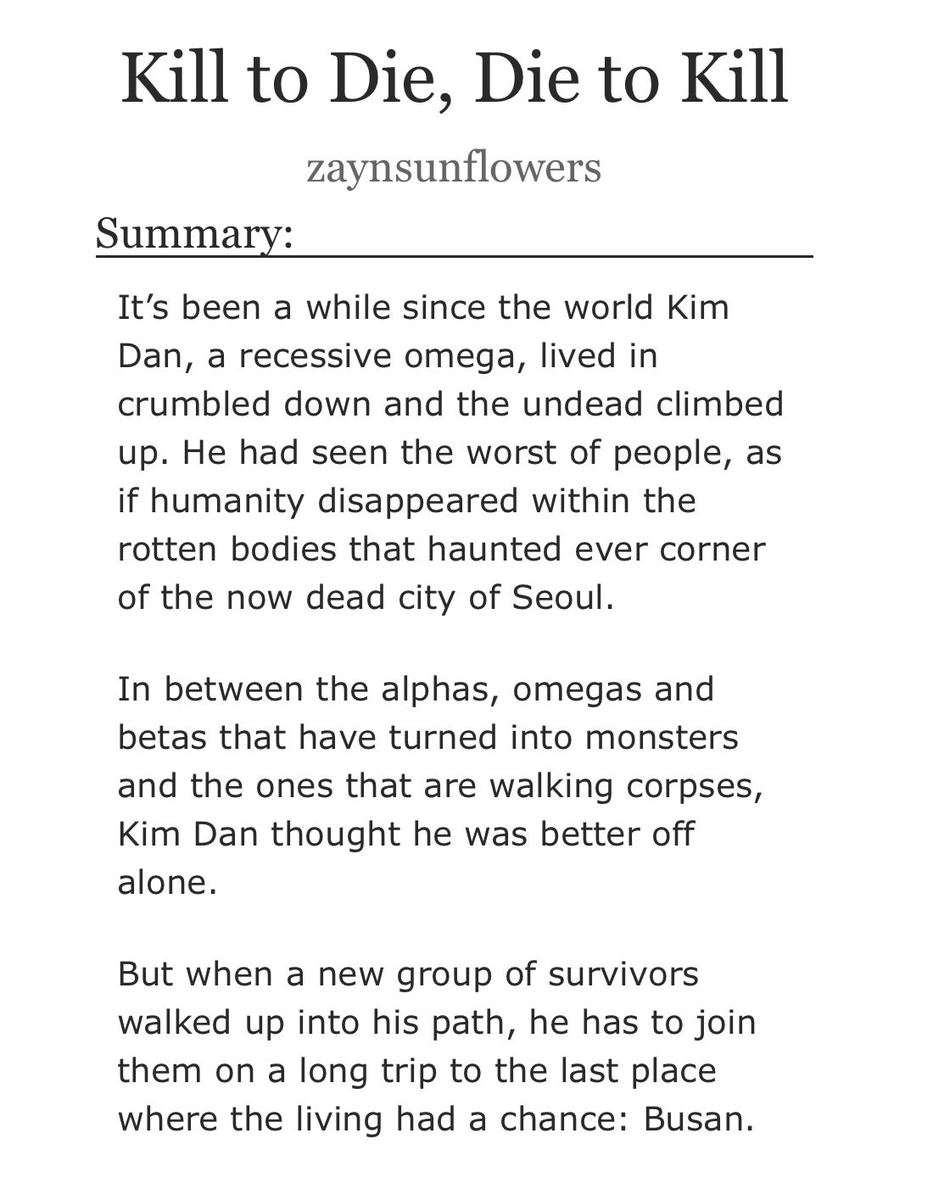 zaynsunflowers's tweet photo. "Kill to Die, Die to Kill"
C12: Lost Sensations
https://t.co/Hk3r4YIKPT
#Jinx #Jinxfanfic https://t.co/PA7XMxBJQ4
