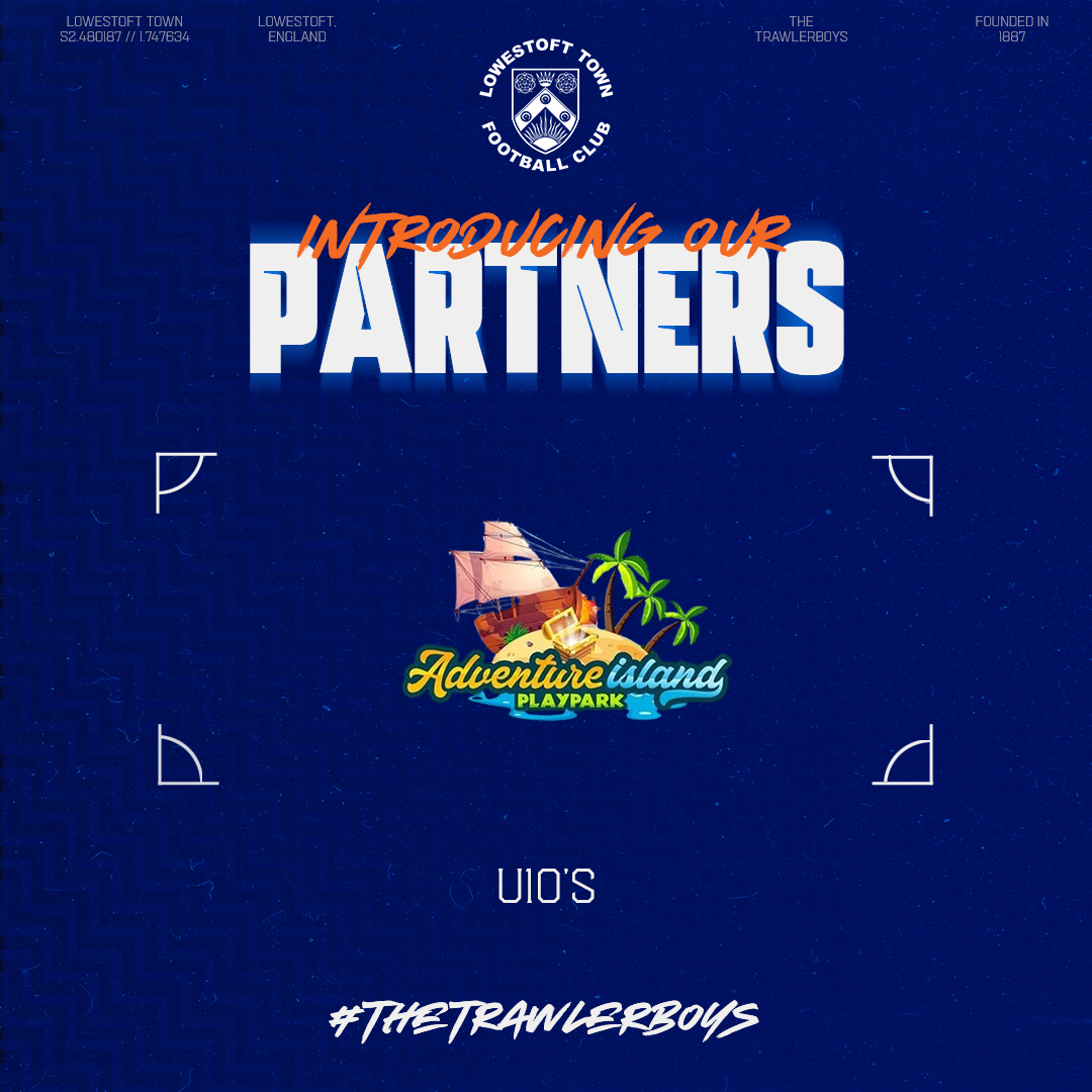 OFCLTRAWLERBOYS's tweet photo. Big shoutout to @adventure1sland for being an incredible sponsor for our Under 10's team! 🙌⚽ Your support means the world to us at Lowestoft Town FC. Let's keep the adventure going together! 🌟

#THETRAWLERBOYS #INTRODUCINGOURPARTNERS #ADVENTUREISLANDPLAYPARK https://t.co/P7q1CdSNqH