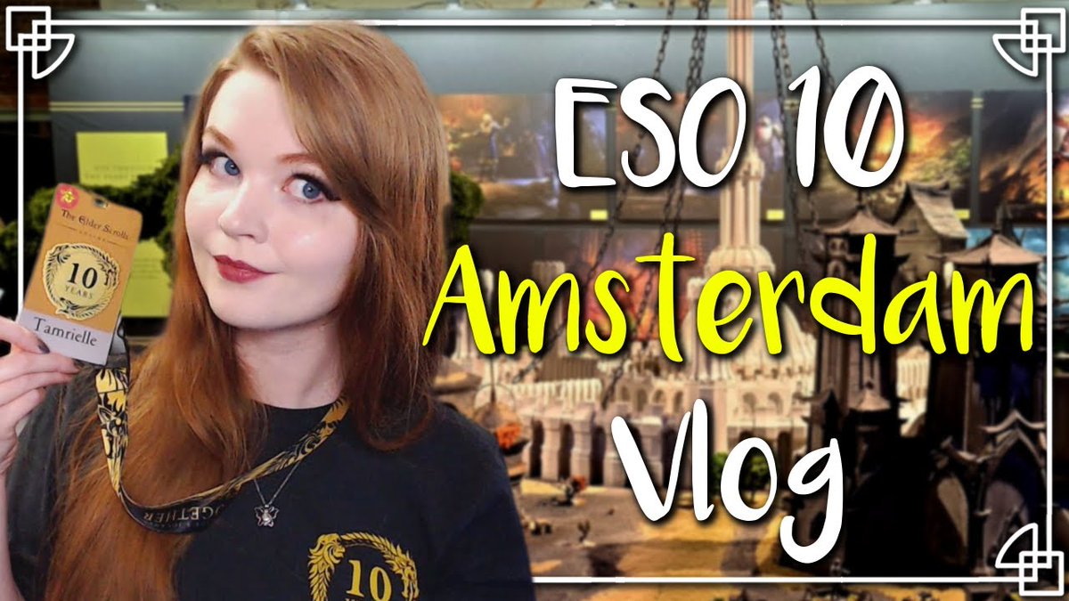 xTamrielle's tweet photo. I just uploaded my favorite video ever 🥺💙

The full Elder Scrolls Online 10 year anniversary event in Amsterdam vlog is now up 🎉 #ESOFam https://t.co/QnZktOPDf3