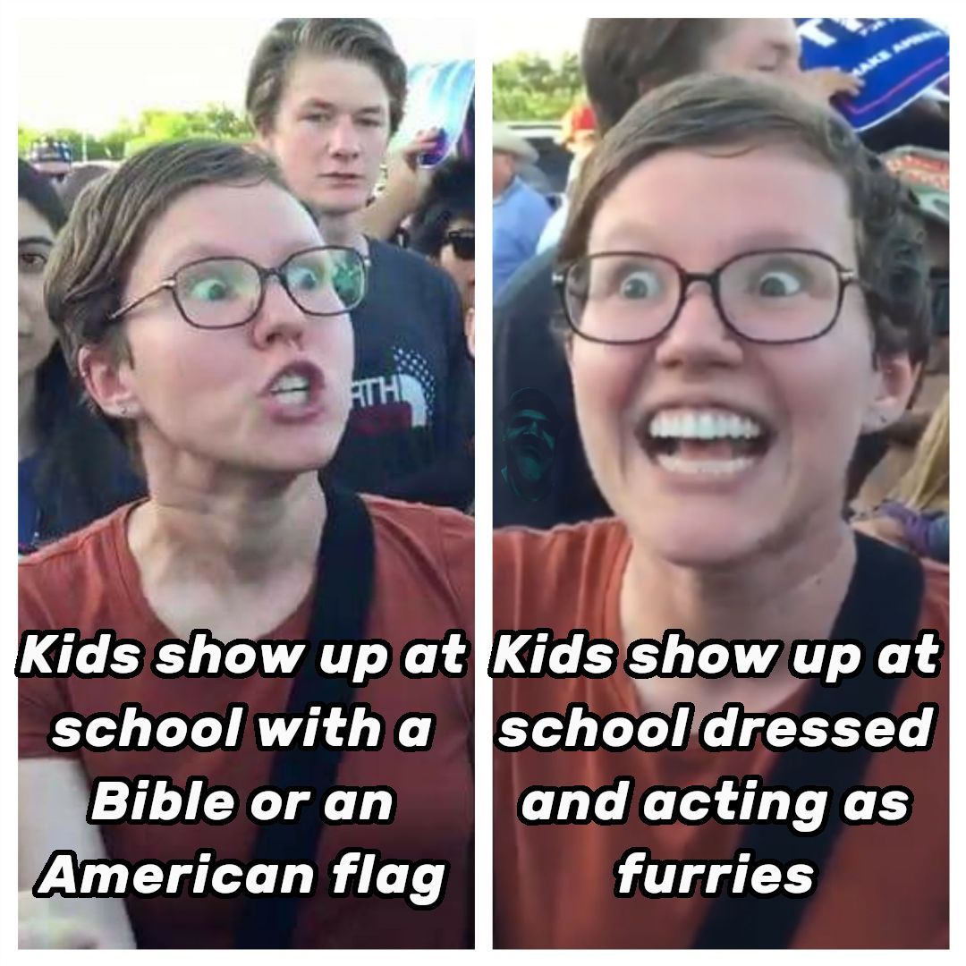 They want kids to be able to be anything they want to be except Christians or Patriots

Follow for more

#StopIndoctrination #EducationReform #CriticalThinkingSkills #ChildrensRights #ParentalConcerns #SchoolCurriculum #TeachTruthNotAgenda #ProtectingOurChildren #EndBrainwashing