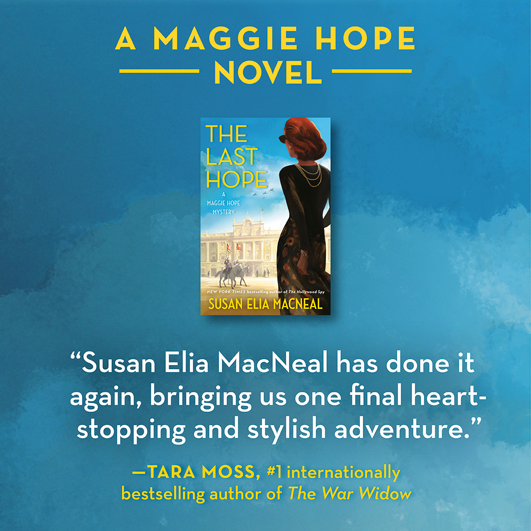 One month to go until the beloved Maggie Hope series comes to a thrilling conclusion in THE LAST HOPE by @SusanMacNeal penguinrandomhouse.com/books/617776/t…