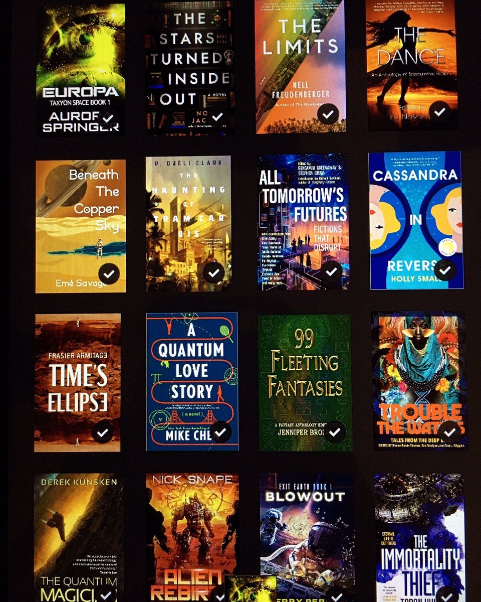 New in my TBR: #novels, #stories by @AuroraSpringer, @nellfreuden, @RCWordsmith, @eme_savage, @pdjeliclark, @jendiagammon, @FrasierArmitage, @mikechenwriter, @Catrambo, @blackpotmojo, @DerekKunsken, @SnapeNick, @tpersun, @TaranHunt & more! #Reading #books 📖📖📖