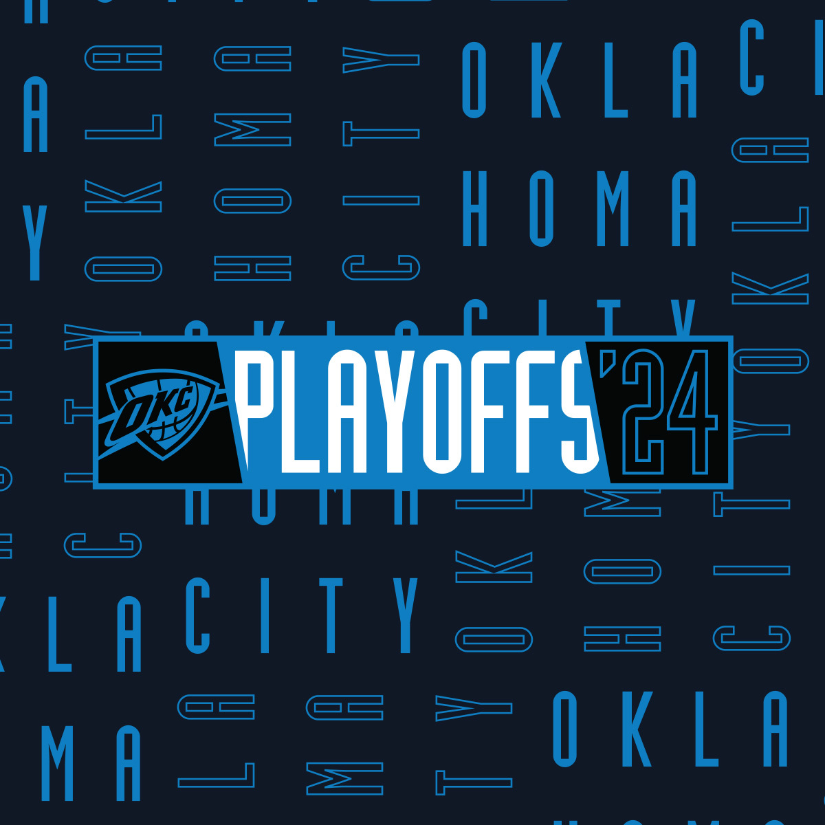 From Oklahoma City's university to Oklahoma City's basketball team... Good luck to the @okcthunder as they compete in game one of the NBA playoffs tonight! 🌟