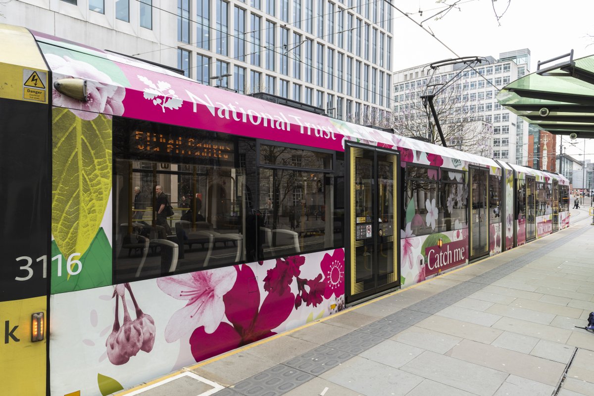 Have you spotted our blossom tram in Manchester yet? Take a ride this spring with #BlossomWatch.